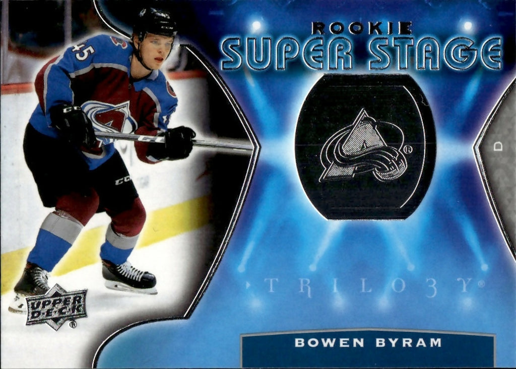 2020-21 Upper Deck Trilogy Hockey - Rookie Super Stage #RSS-20 Bowen Byram - Colorado Avalanche - A