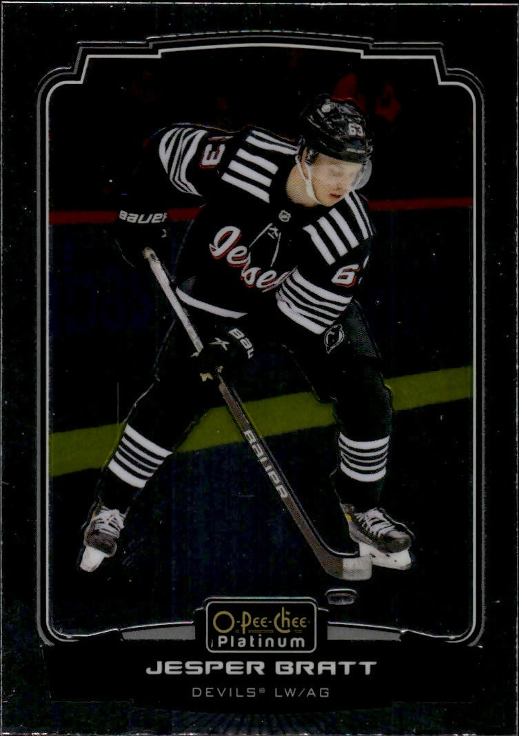 2022-23 Upper Deck O-Pee-Chee Platinum Hockey - Base #106 Jesper Bratt - New Jersey Devils