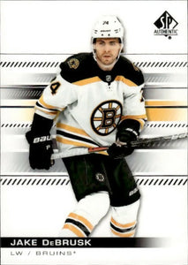 2019-20 Upper Deck SP Authentic Hockey - Base #42 Jake DeBrusk - Boston Bruins