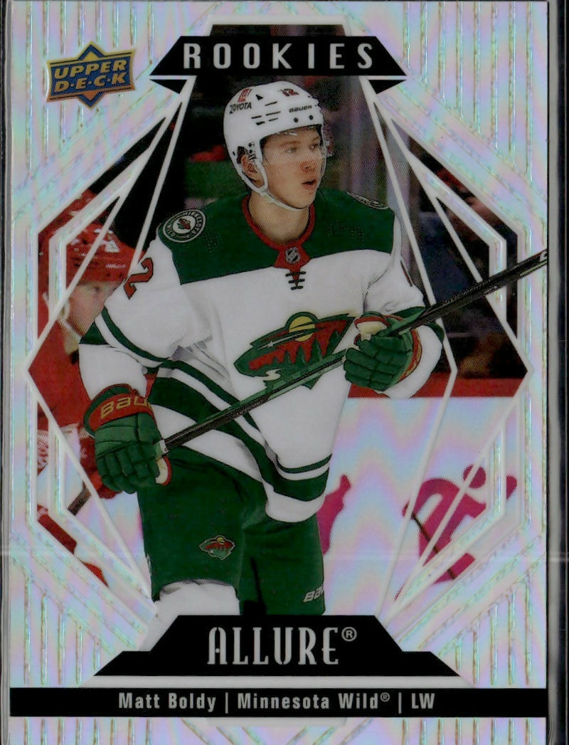 2022-23 Upper Deck Allure Hockey - Base - Rookies #114 Matt Boldy - Minnesota Wild