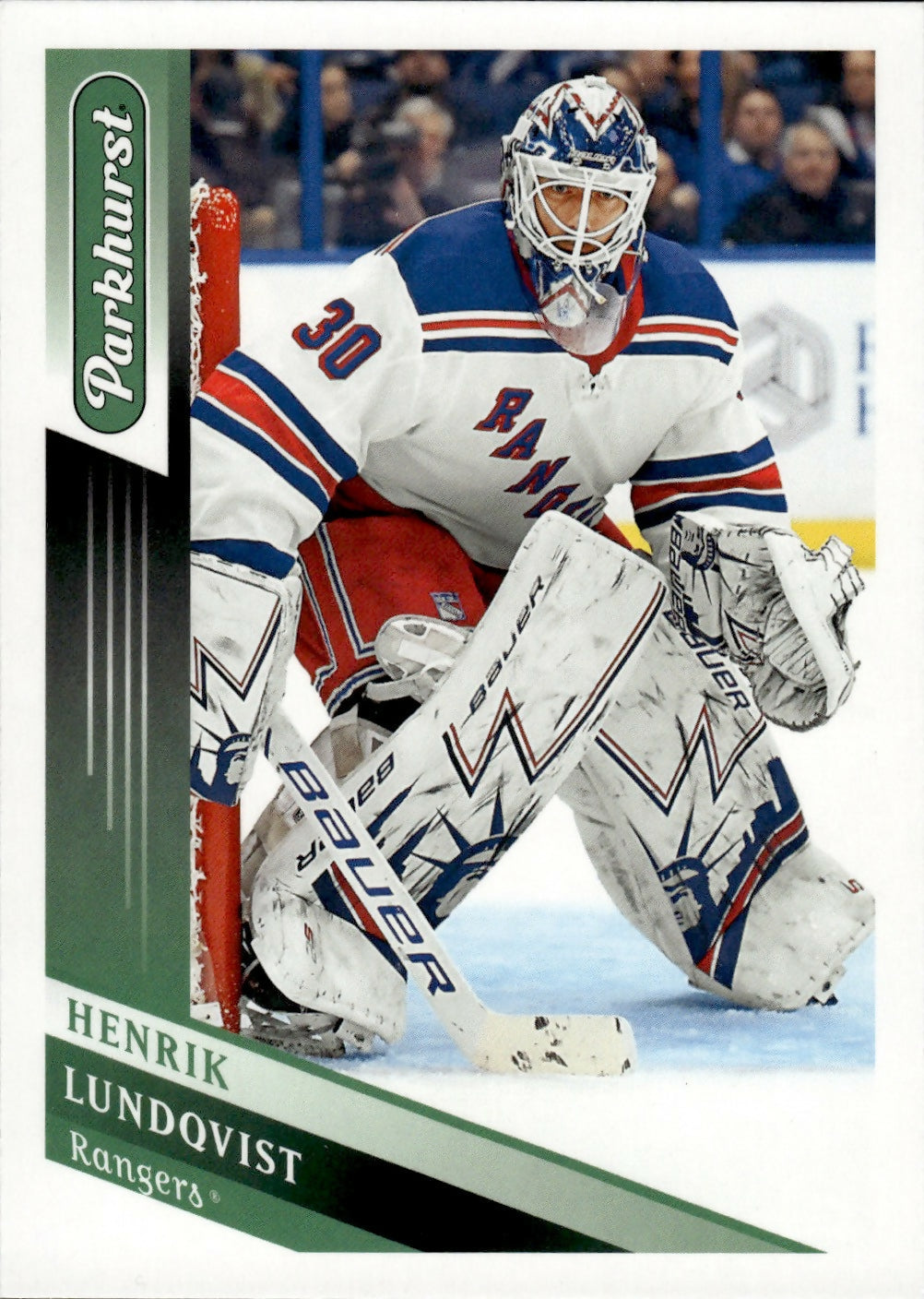 2019-20 Upper Deck Parkhurst Hockey - Base #257 Henrik Lundqvist - New York Rangers