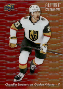 2023-24 Upper Deck Allure Hockey - Color Flow - Red-Orange Spectrum #CF-21 Chandler Stephenson - Vegas Golden Knights - A