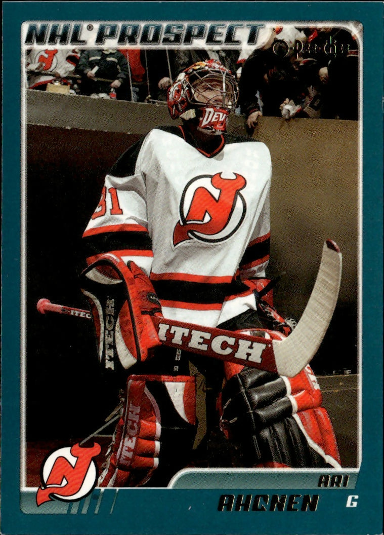2003-04 O-Pee-Chee - Base #321 Ari Ahonen - New Jersey Devils - A