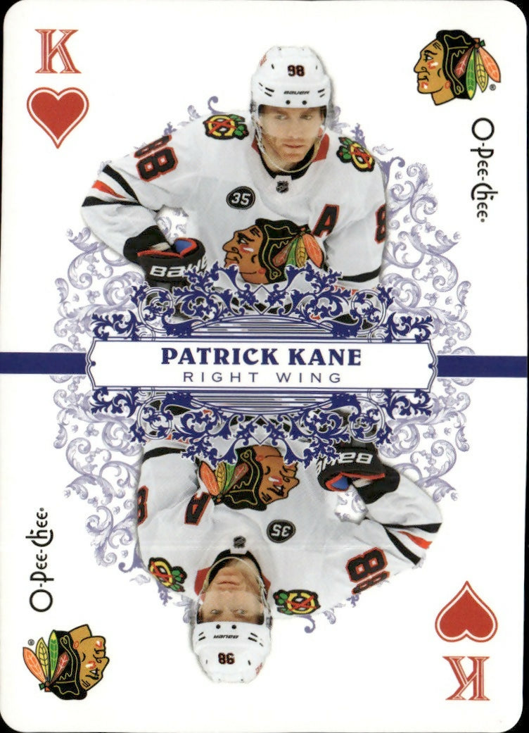 2022-23 Upper Deck O-Pee-Chee - Playing Card #KH Patrick Kane - Chicago Blackhawks - A