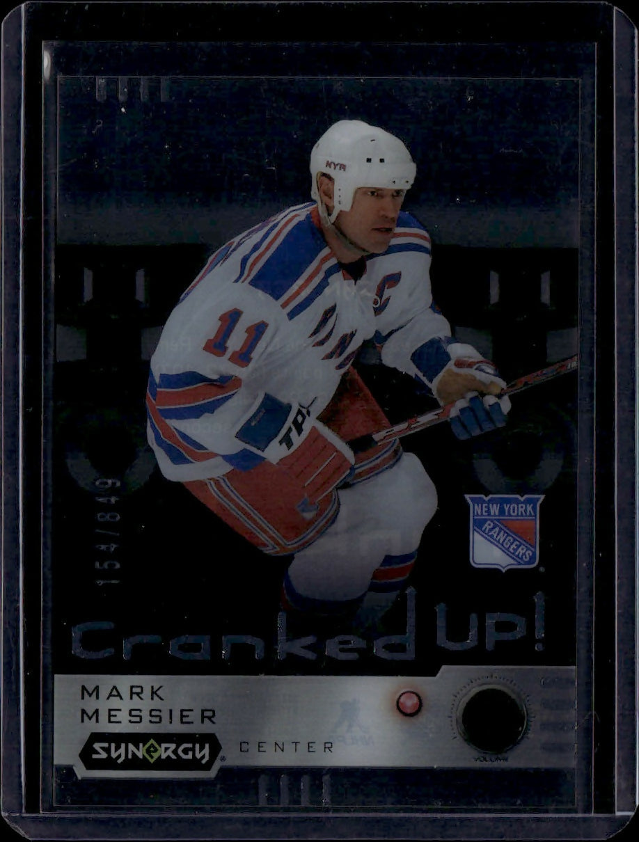 2023-24 Upper Deck Synergy Hockey - Cranked Up :849 #CR-MM Mark Messier - New York Rangers - A