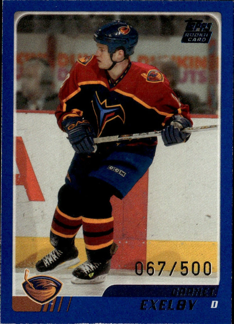 2003-04 Topps - Base - Blue :500 #320 Garnet Exelby - Atlanta Thrashers - A