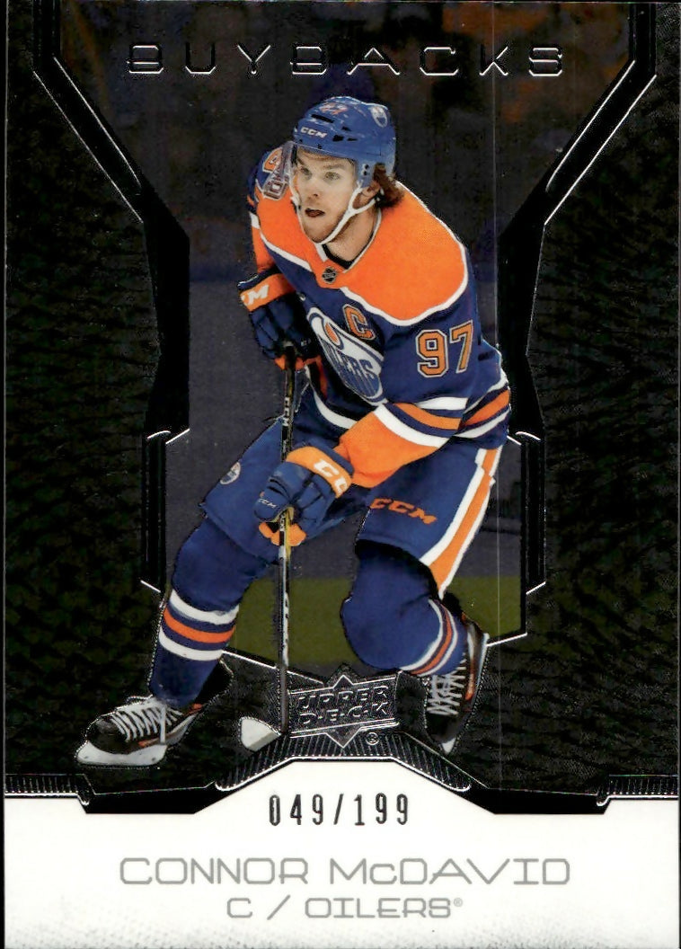 2019-20 Upper Deck Buybacks - Base :199 #31 Connor McDavid - Edmonton Oilers - A