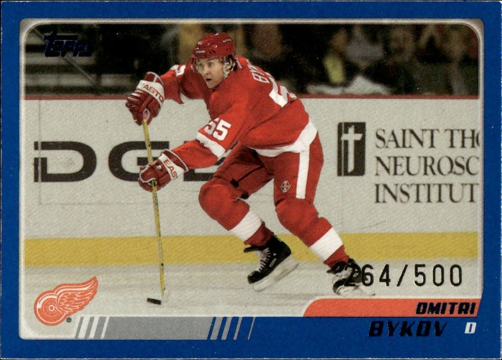 2003-04 O-Pee-Chee - Base - Blue :500 #97 Dmitri Bykov - Detroit Red Wings - A