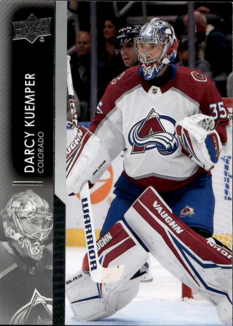 2021-22 Upper Deck Extended Series Hockey - Base #547 Darcy Kuemper - Colorado Avalanche - A
