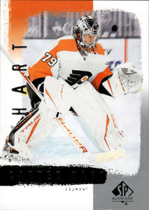 2020-21 Upper Deck Sp Authentic Hockey - 2000-01 Retro #R28 Carter Hart - Philadelphia Flyers