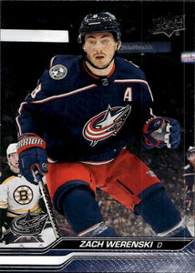 2023-24 Upper Deck Series 2 Hockey - Base #304 Zach Werenski - Columbus Blue Jackets - A