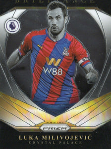 2021-22 Panini Prizm Premier League Soccer - Brilliance #20 Luka Milivojevic - Crystal Palace