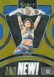 2024 Panini Select WWE - And New - Gold :10 #19 Bayley - A