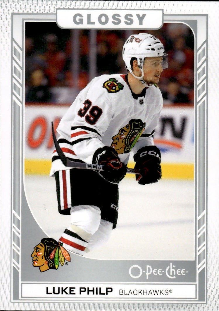 2023-24 Upper Deck Series 2 Hockey - O-Pee-Chee Glossy #R-35 Luke Philp - Chicago Blackhawks