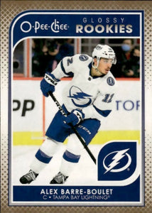 2021-22 Upper Deck O-Pee-Chee Hockey - Glossy Rookies - Bronze #R-15 Alex Barre-Boulet - Tampa Bay Lightning