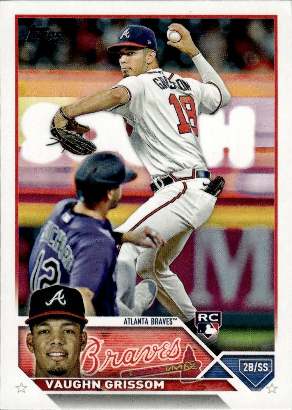 2023 Topps Series 1 Baseball - [Base] #275 Vaughn Grissom - Atlanta Braves - A