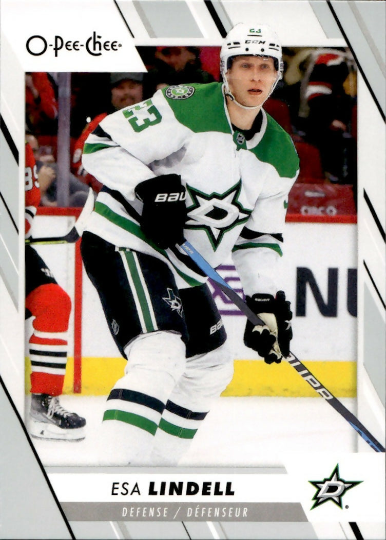 2023-24 Upper Deck O-Pee-Chee Hockey - Base #434 Esa Lindell - Dallas Stars - A