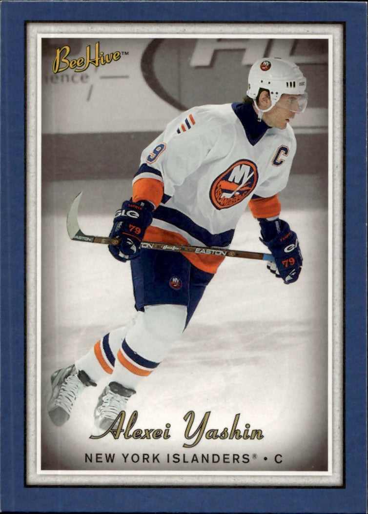 2006-07 Upper Deck - Bee Hive Hockey - Base - Blue #38 Alexei Yashin - New York Islanders - A