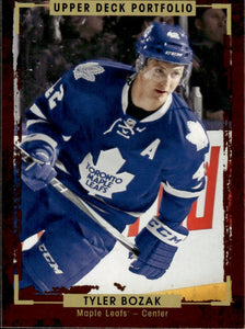 2015-16 Upper Deck Portfolio Hockey - Base #26 Tyler Bozak - Toronto Maple Leafs