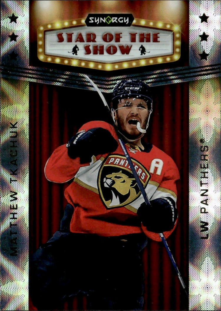2023-24 Upper Deck Synergy Hockey - Star Of the Show #SOS-6 Matthew Tkachuk - Florida Panthers - A