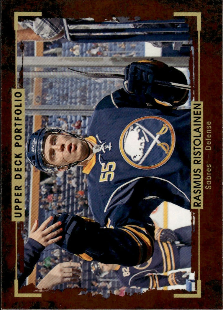 2015-16 Upper Deck Portfolio Hockey - Base #124 Rasmus Ristolainen - Buffalo Sabres