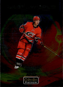 2020-21 Upper Deck O-Pee-Chee Platinum Hockey - Best In The World #BW-7 Sebastian Aho - Carolina Hurricanes