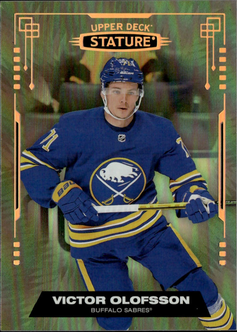 2021-22 Upper Deck Stature Hockey - Base #39 Victor Olofsson - Buffalo Sabres - A