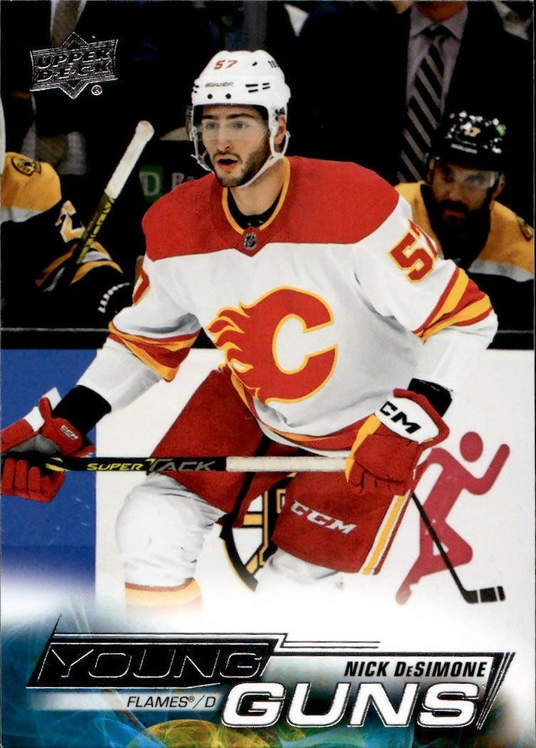 2022-23 Upper Deck Extended Series Hockey - Base - Young Guns #701 Nick DeSimone - Calgary Flames - A