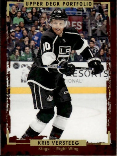 2015-16 Upper Deck Portfolio Hockey - Base #18 Kris Versteeg - Los Angeles Kings