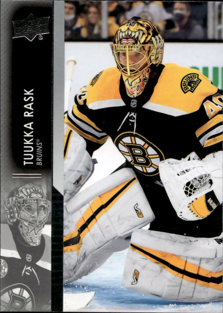 2021-22 Upper Deck Extended Series Hockey - Base #516 Tuukka Rask - Boston Bruins - A
