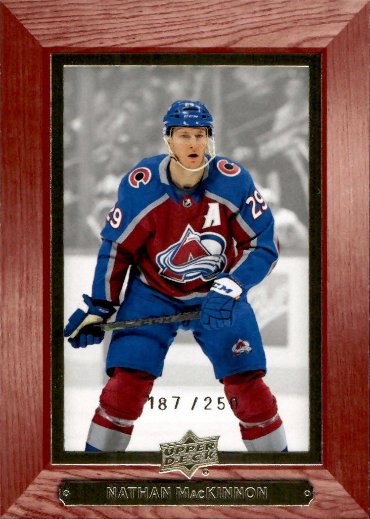 2023-24 Upper Deck Extended Series - Beehive :250 #BH-20 Nathan MacKinnon - Colorado Avalanche - A