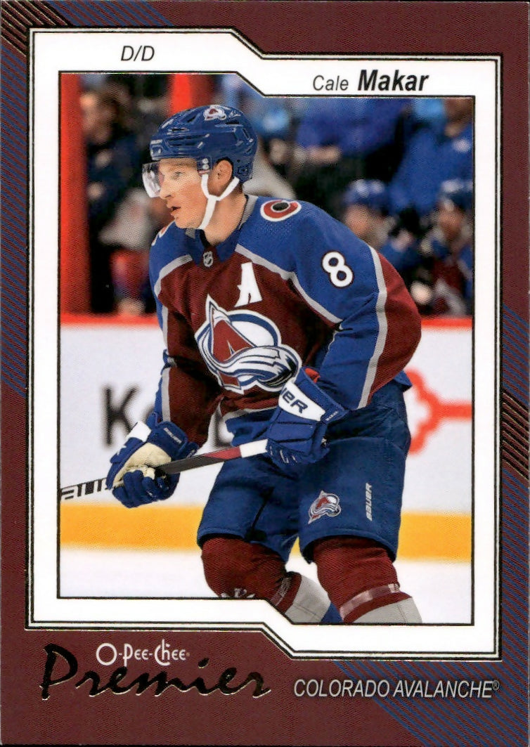 2023-24 Upper Deck O-Pee-Chee Hockey - Premiers #P-11 Cale Makar - Colorado Avalanche - A