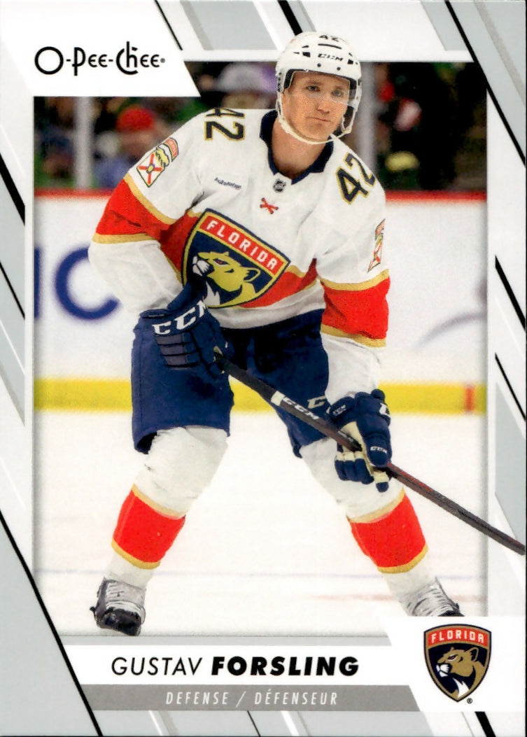 2023-24 Upper Deck O-Pee-Chee Hockey - Base #404 Gustav Forsling - Florida Panthers - A