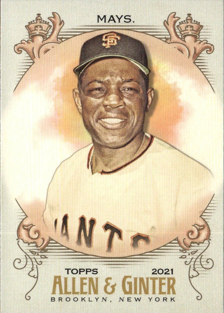 2021 Topps Allen & Ginter #96 Willie Mays San Francisco Giants