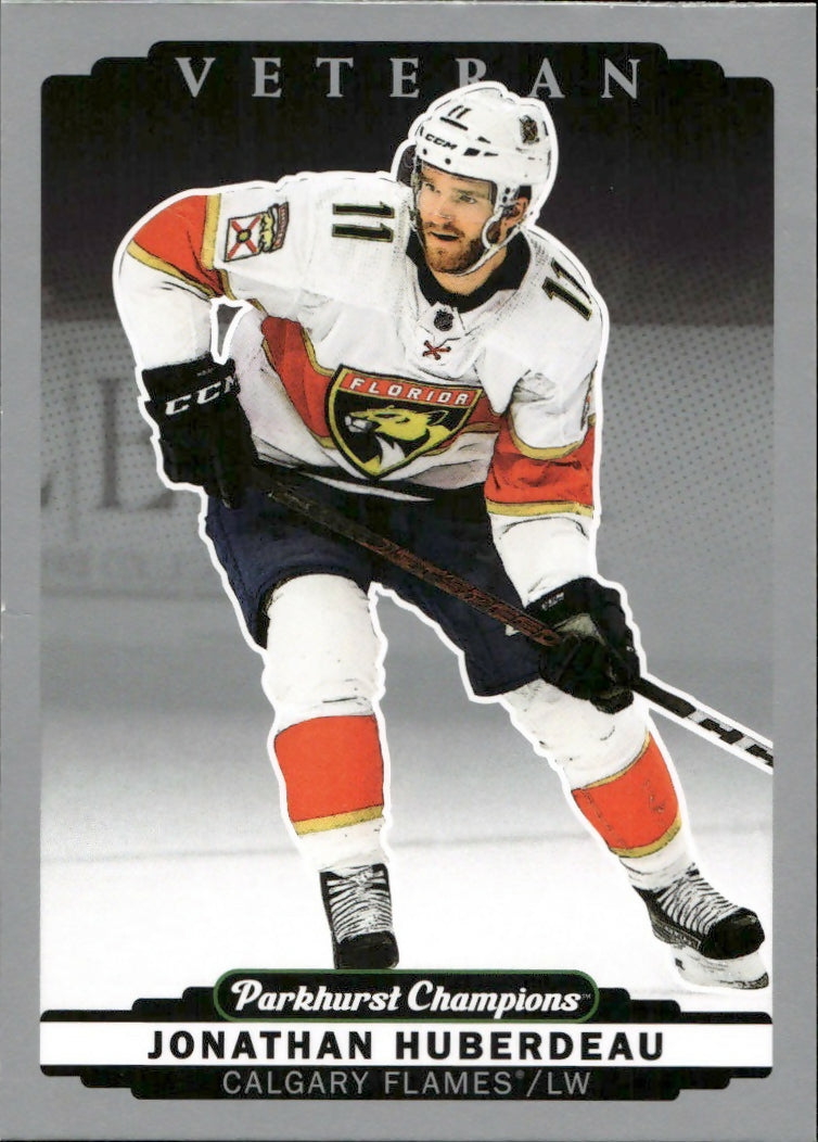 2022-23 Upper Deck Parkhurst Champions - Base - Silver #201 Jonathan Huberdeau - Calgary Flames - A