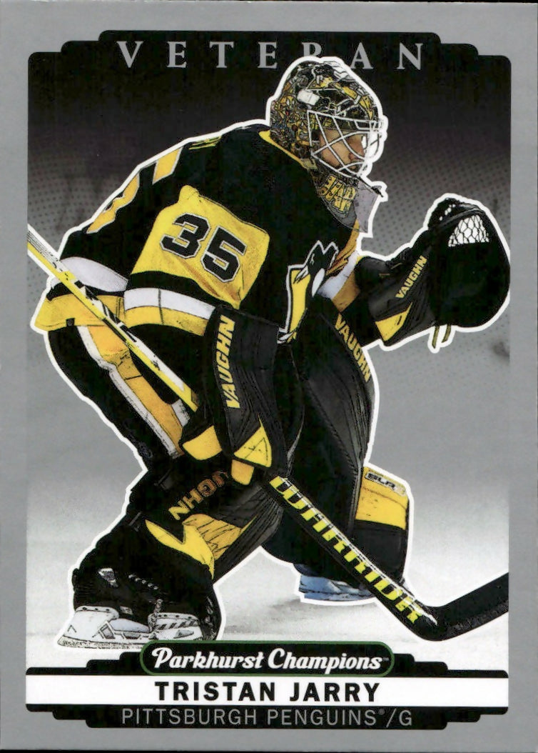 2022-23 Upper Deck Parkhurst Champions - Base - Silver #215 Tristan Jarry - Pittsburgh Penguins - A