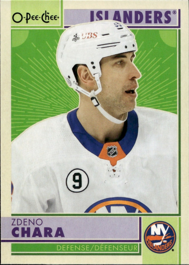 2022-23 Upper Deck O-Pee-Chee Hockey - Retro #465 Zdeno Chara - New York Islanders - A