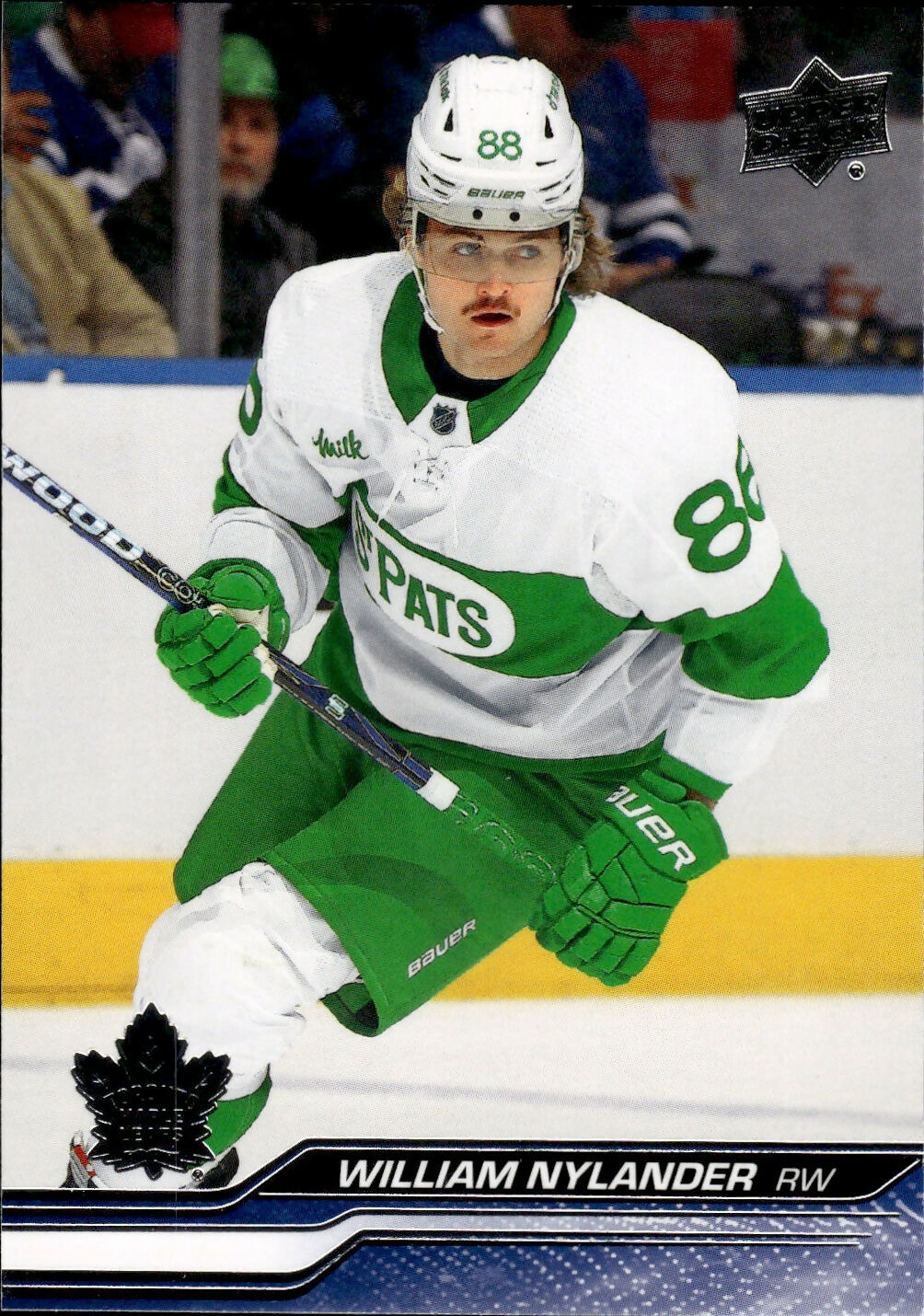 2023-24 Upper Deck Series 2 Hockey - Base #419 William Nylander - Toronto Maple Leafs - F