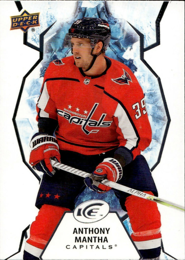 2021-22 Upper Deck Ice Hockey - Base #60 Anthony Mantha - Washington Capitals - A
