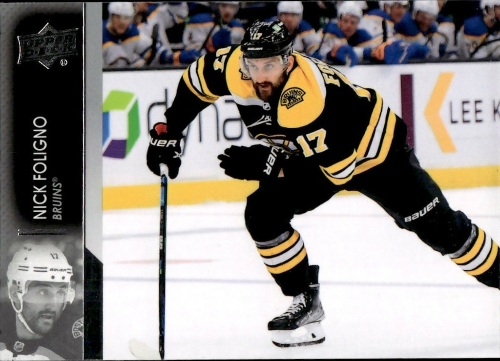 2021-22 Upper Deck Extended Series Hockey - Base #512 Nick Foligno - Boston Bruins - A
