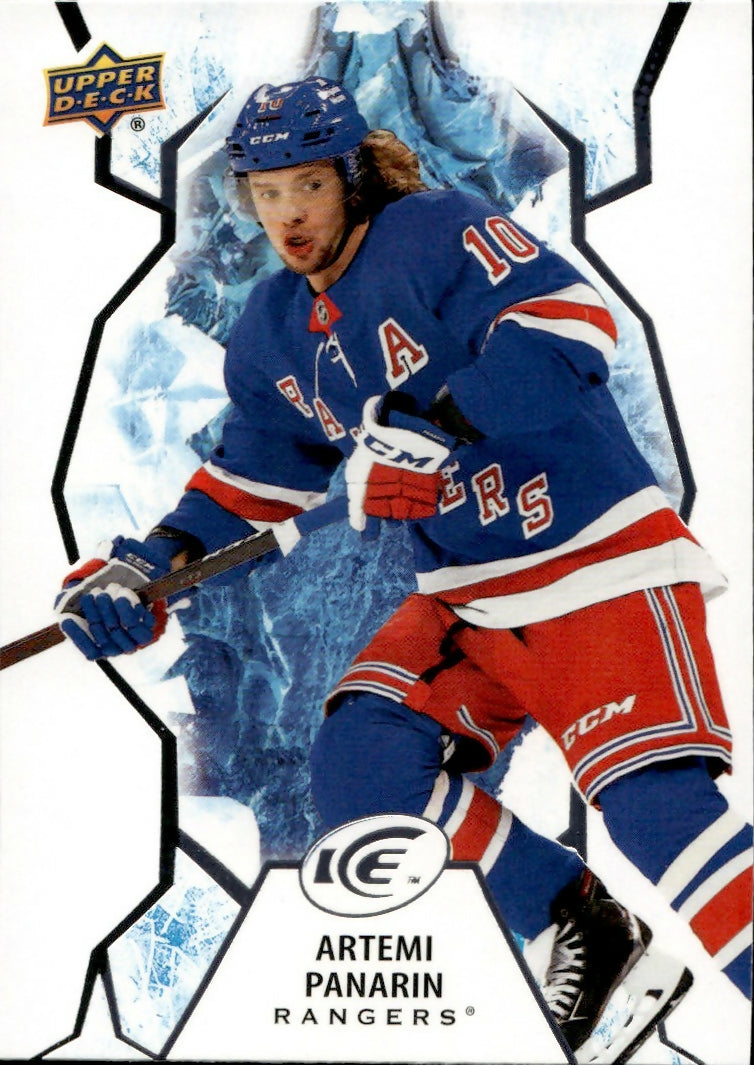 2021-22 Upper Deck Ice Hockey - Base #52 Artemi Panarin - New York Rangers - A