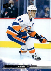 2022-23 Upper Deck Series 2 Hockey - Base #362 Anders lee - New York Islanders - A