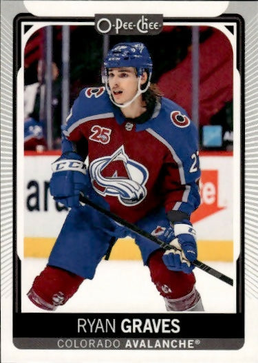 2021-22 Upper Deck O-Pee-Chee Hockey - Base #305 Ryan Graves - Colorado Avalanche