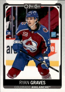 2021-22 Upper Deck O-Pee-Chee Hockey - Base #305 Ryan Graves - Colorado Avalanche