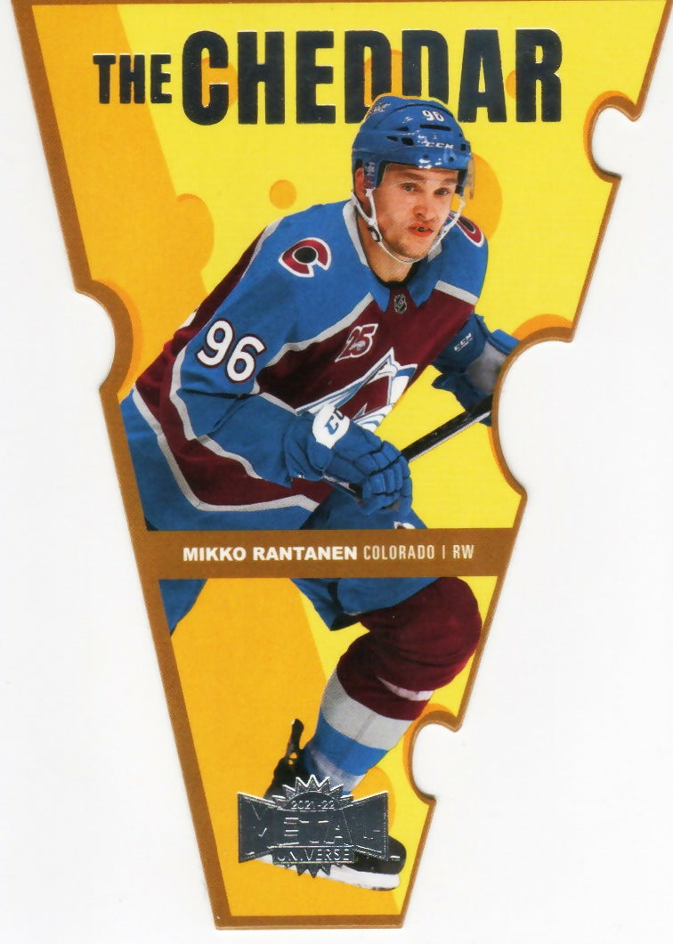 2021-22 Upper Deck Skybox Metal Universe Hockey - The Cheddar #TC-2 Mikko Rantanen - Colorado Avalanche - A