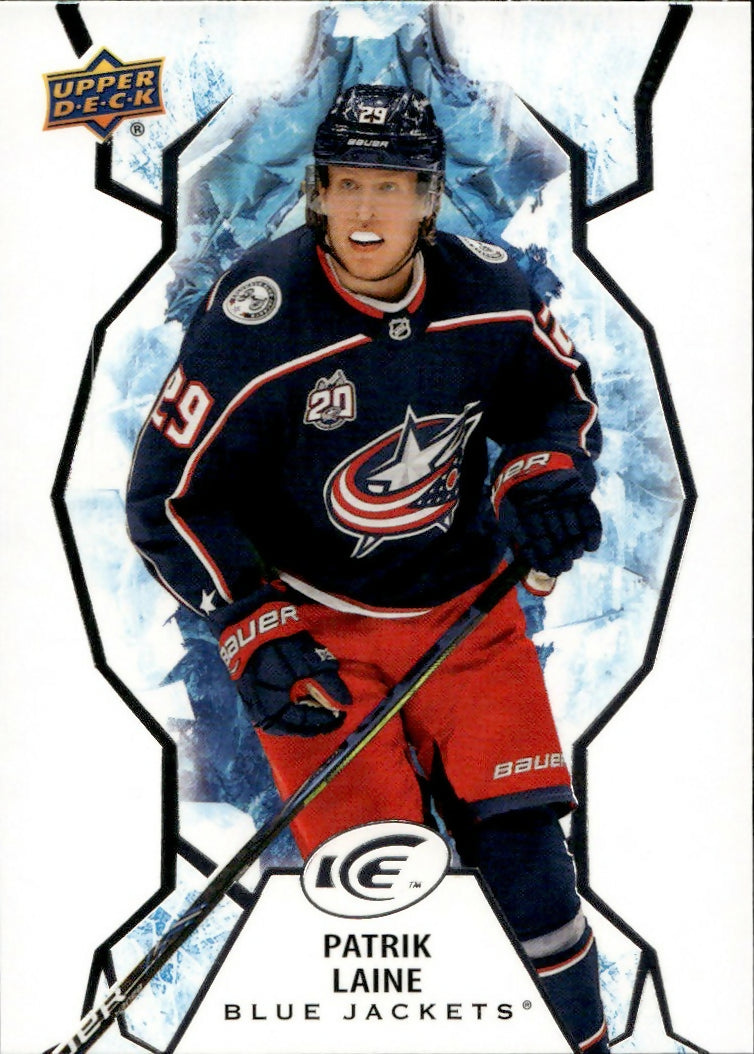 2021-22 Upper Deck Ice Hockey - Base #55 Patrik Laine - Columbus Blue Jackets - A