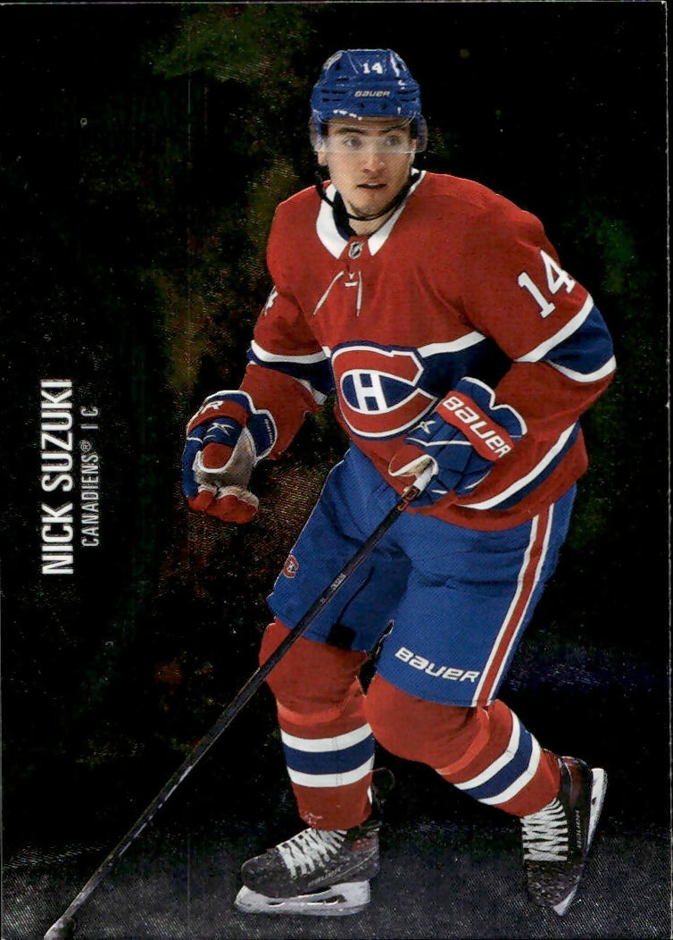 2021-22 Upper Deck Skybox Metal Universe - Base #12 Nick Suzuki - Montreal Canadiens - A