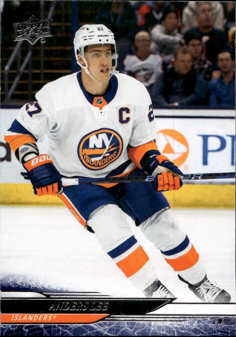 2024-25 Upper Deck Series 1 Hockey - Base #118 Anders Lee - New York Islanders - A