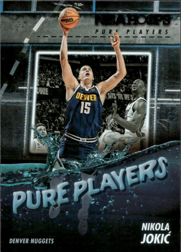 2023-24 Panini Hoops Basketball - Pure Players #6 Nikola Jokic - Denver Nuggets - A