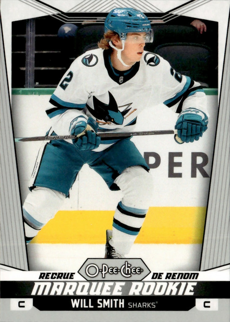 2024-25 Upper Deck O-Pee-Chee - Base - Marquee Rookie #552 Will Smith - San Jose Sharks - A